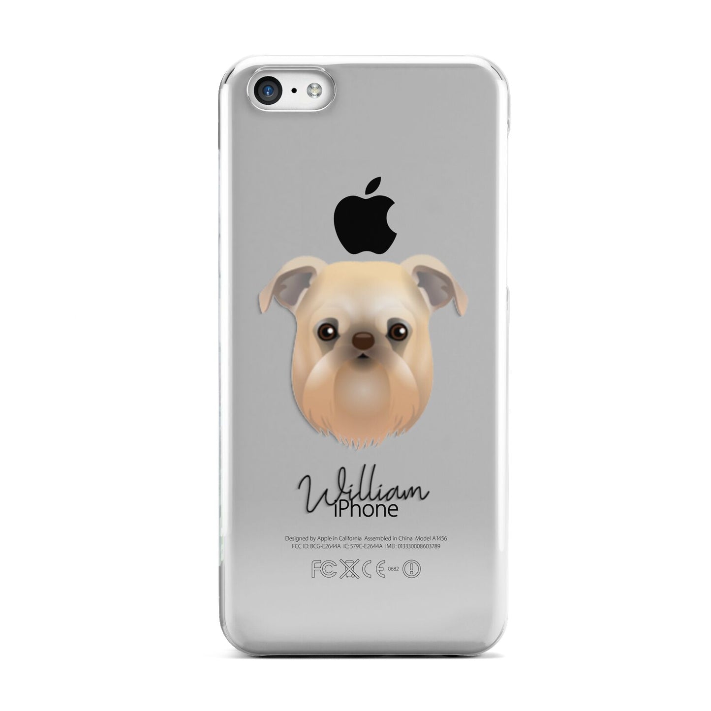 Griffon Bruxellois Personalised Apple iPhone 5c Case