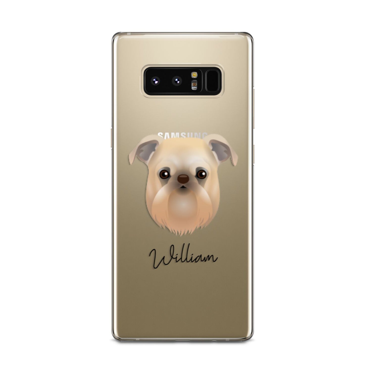 Griffon Bruxellois Personalised Samsung Galaxy Note 8 Case