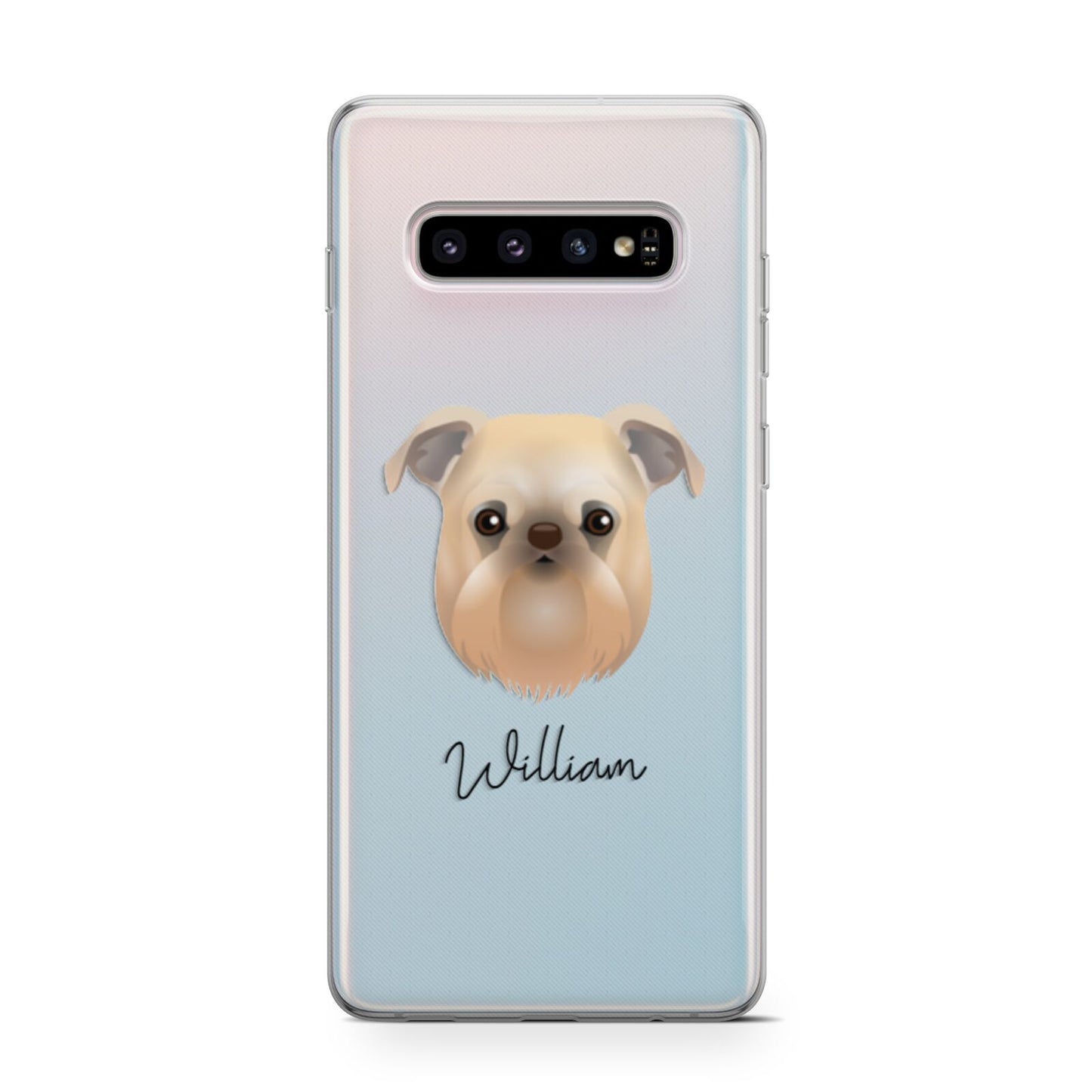 Griffon Bruxellois Personalised Samsung Galaxy S10 Case