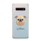 Griffon Bruxellois Personalised Samsung Galaxy S10 Plus Case