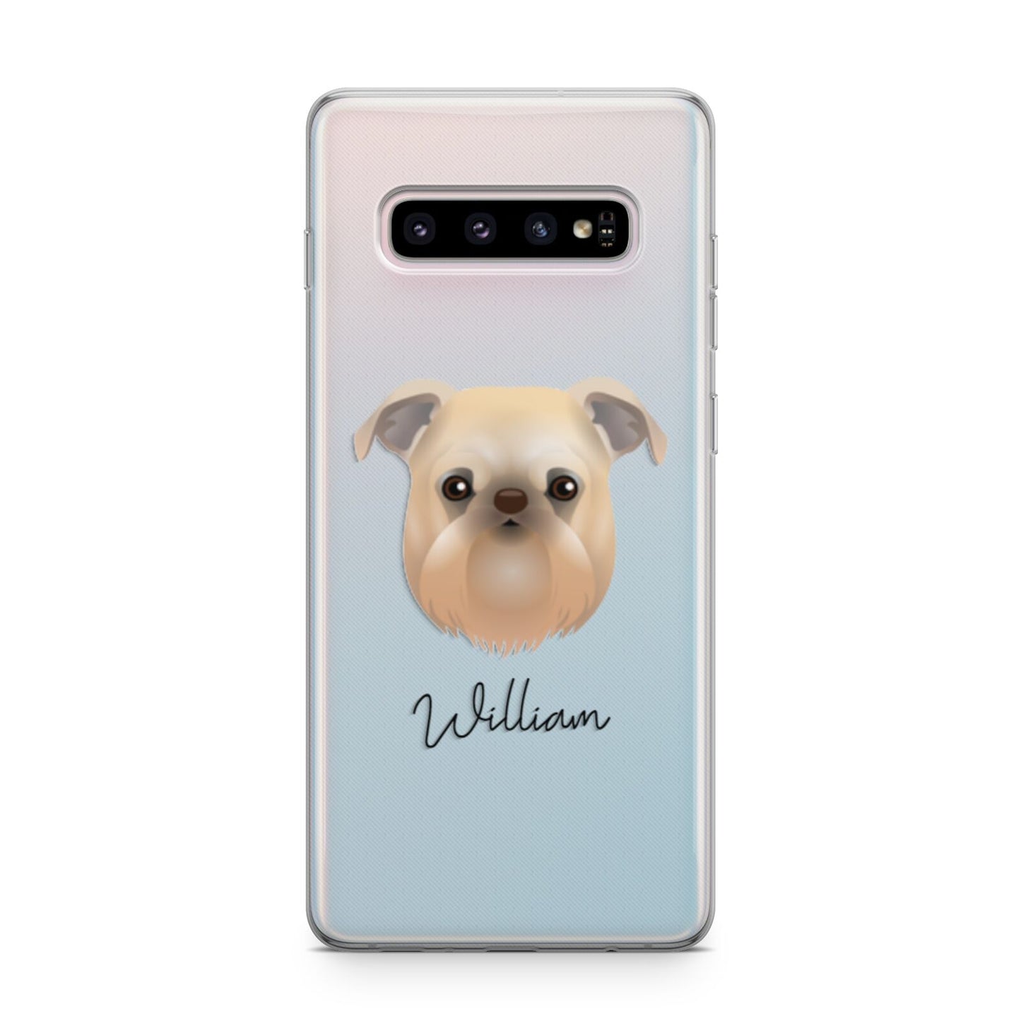 Griffon Bruxellois Personalised Samsung Galaxy S10 Plus Case