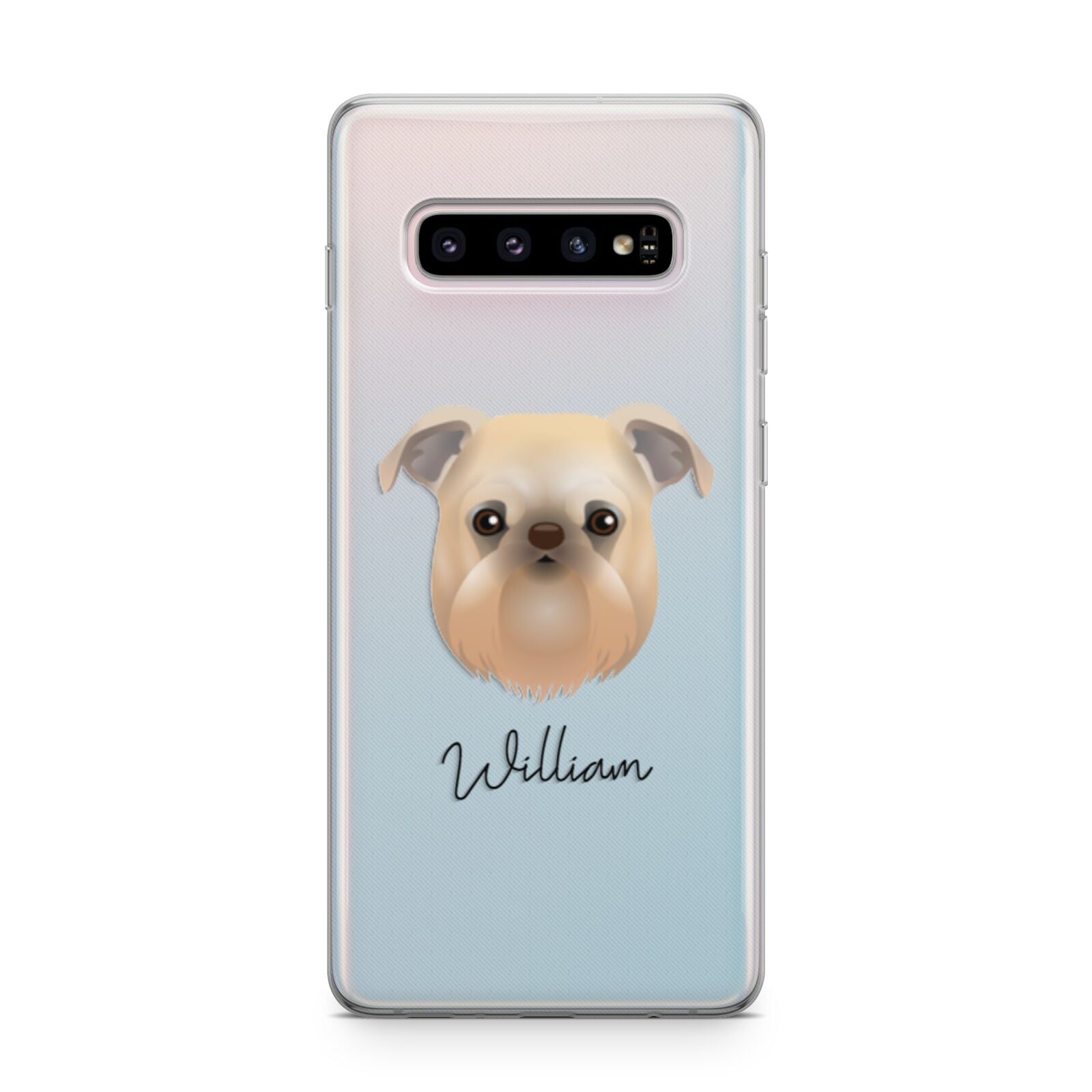 Griffon Bruxellois Personalised Samsung Galaxy S10 Plus Case