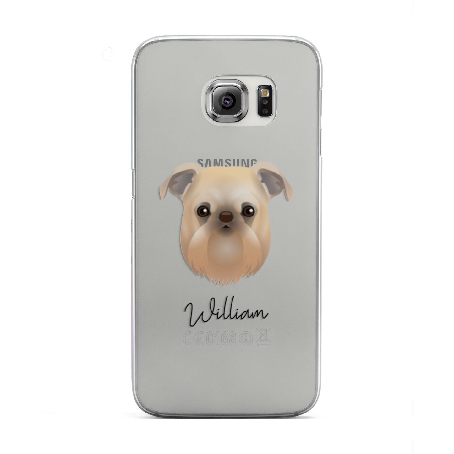 Griffon Bruxellois Personalised Samsung Galaxy S6 Edge Case