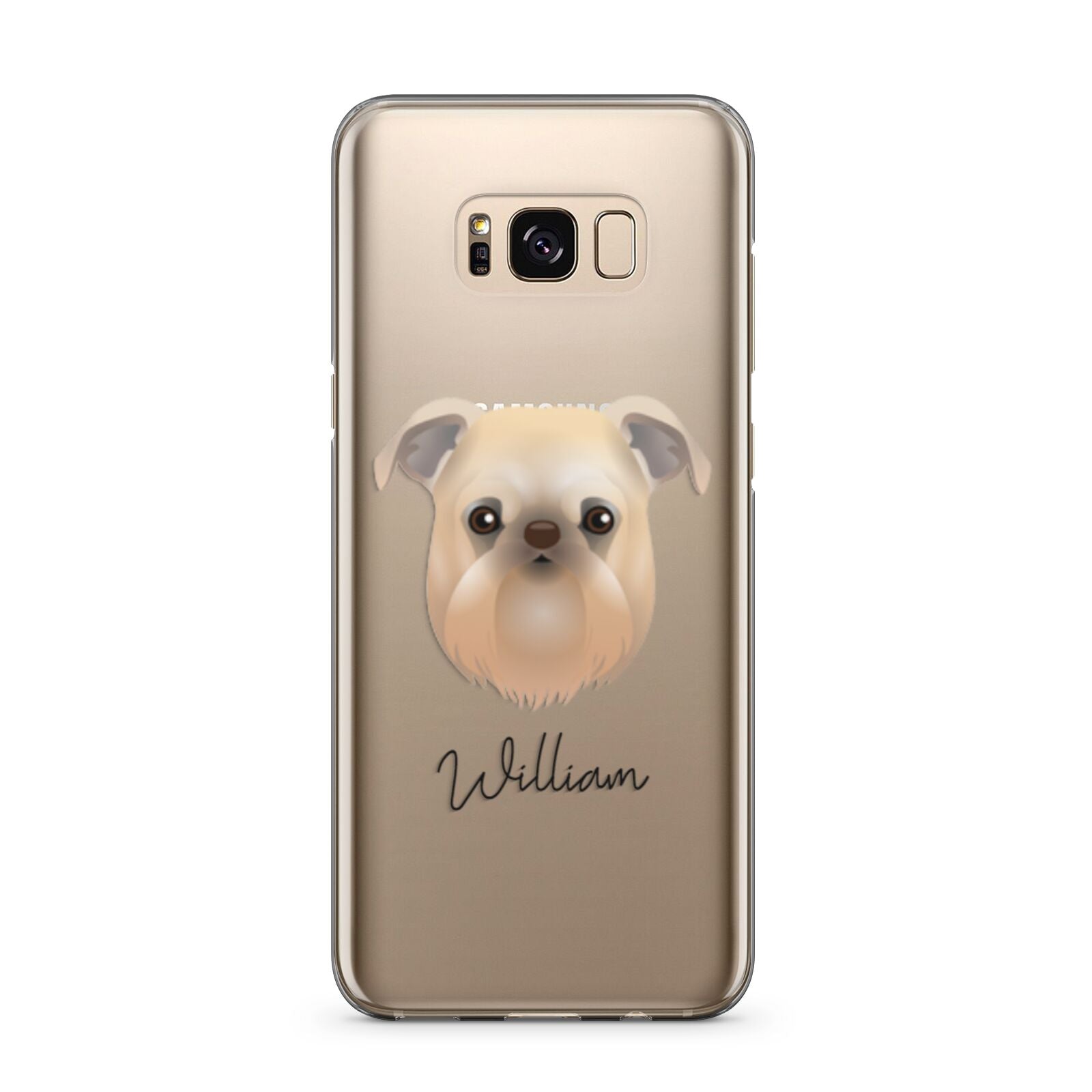 Griffon Bruxellois Personalised Samsung Galaxy S8 Plus Case
