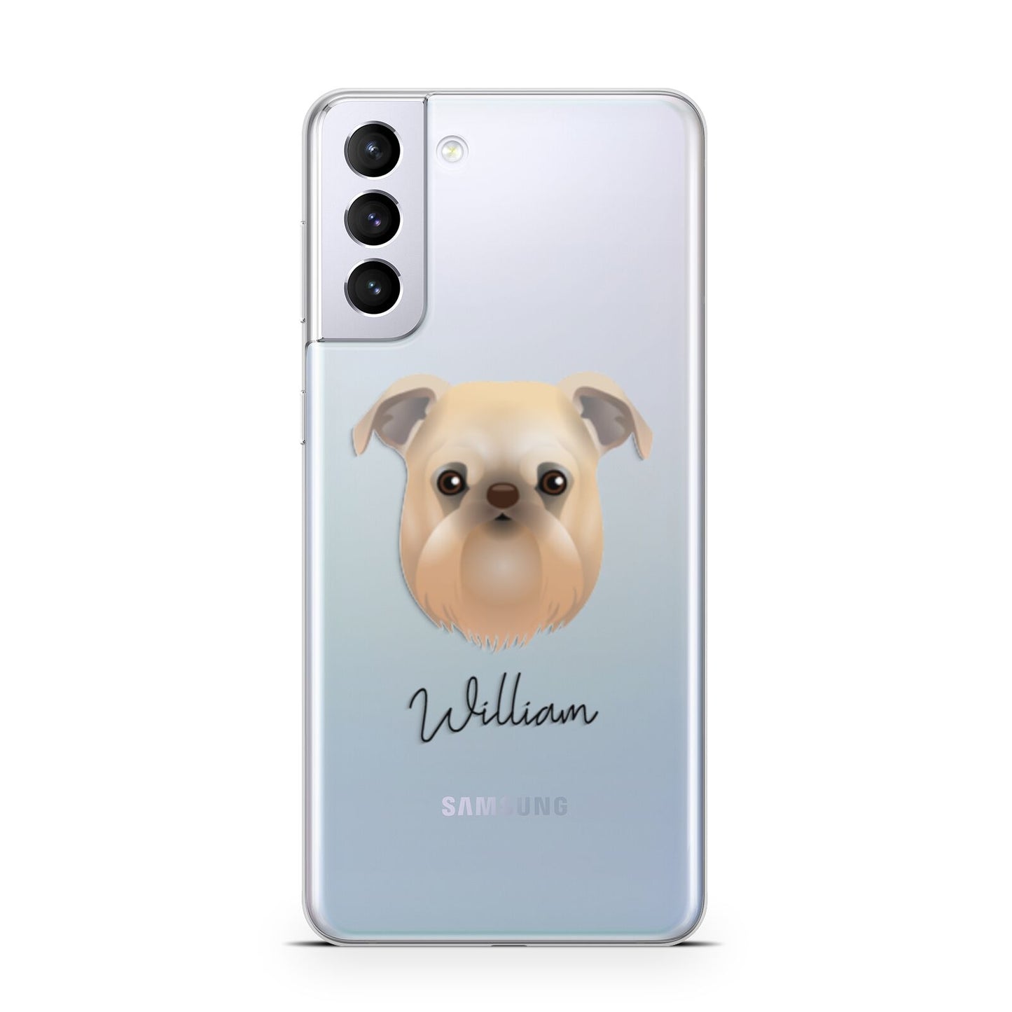 Griffon Bruxellois Personalised Samsung S21 Plus Phone Case
