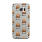 Griffon Fauve De Bretagne Icon with Name Samsung Galaxy S6 Edge Case