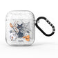 Grinning Cat Halloween AirPods Glitter Case