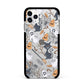 Grinning Cat Halloween Apple iPhone 11 Pro Max in Silver with Black Impact Case