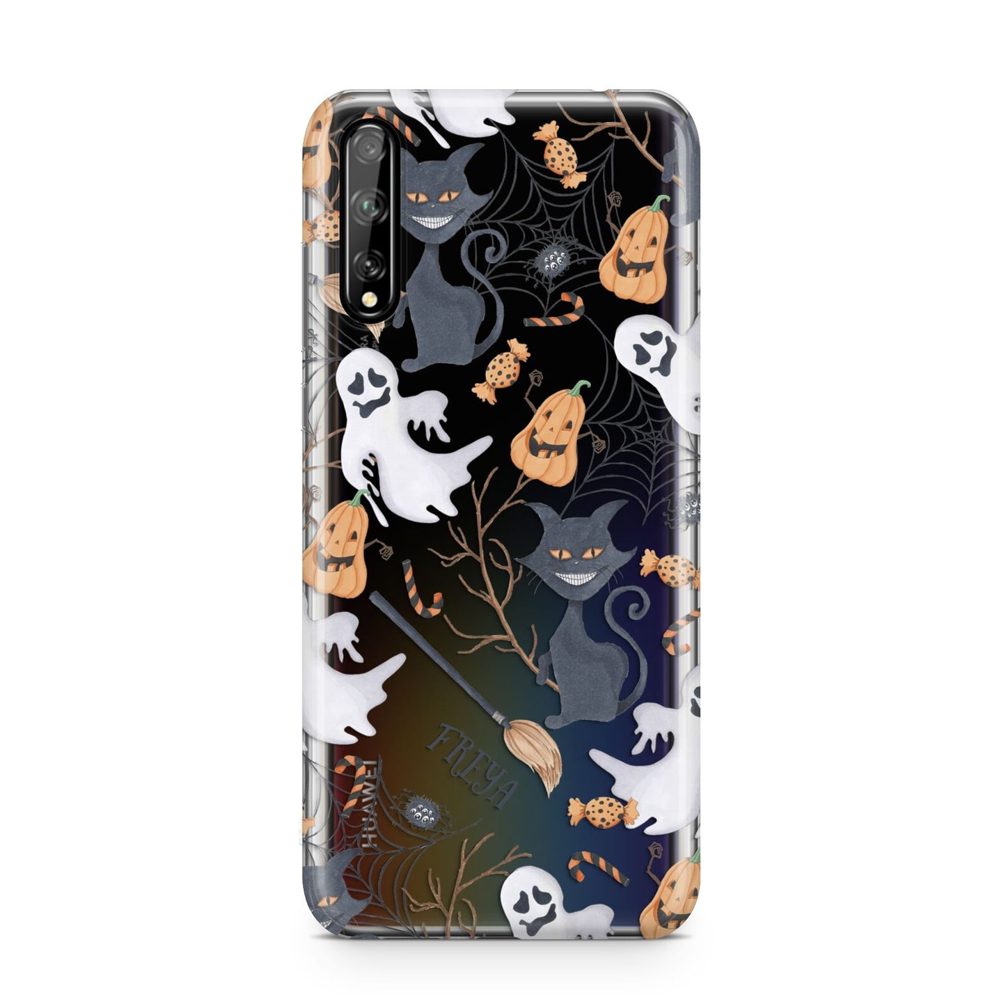 Grinning Cat Halloween Huawei Enjoy 10s Phone Case
