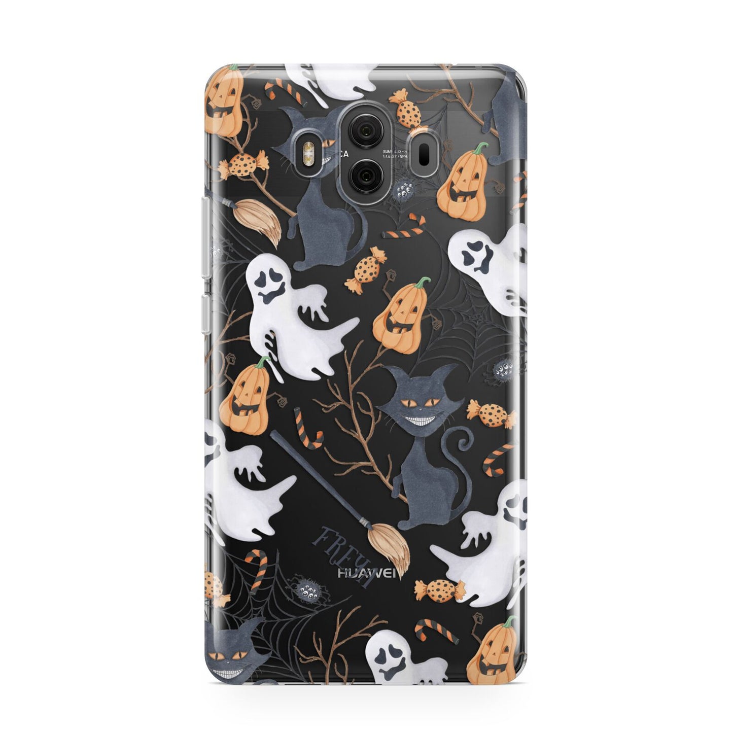 Grinning Cat Halloween Huawei Mate 10 Protective Phone Case