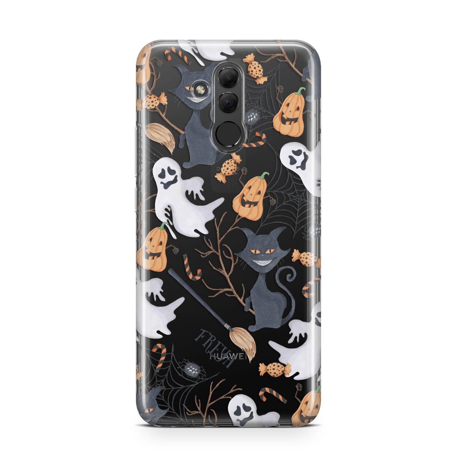 Grinning Cat Halloween Huawei Mate 20 Lite