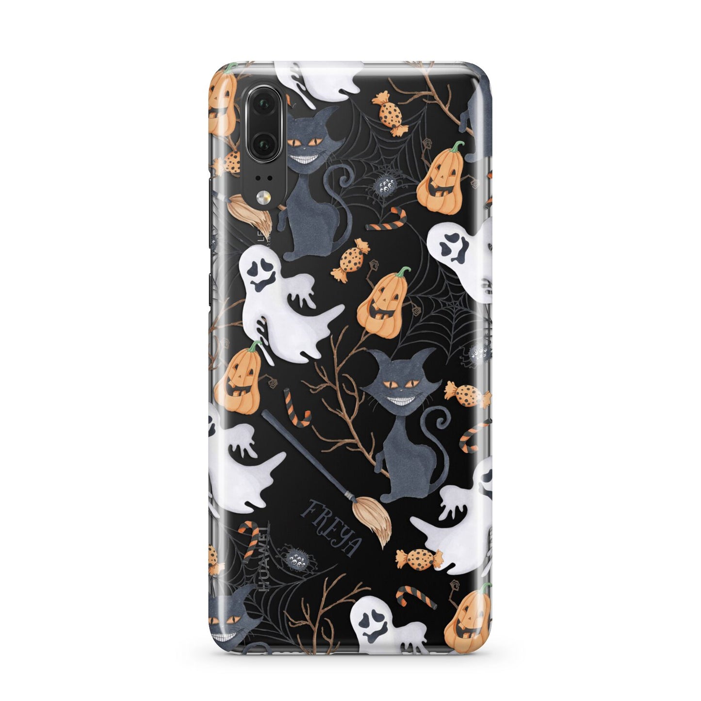 Grinning Cat Halloween Huawei P20 Phone Case