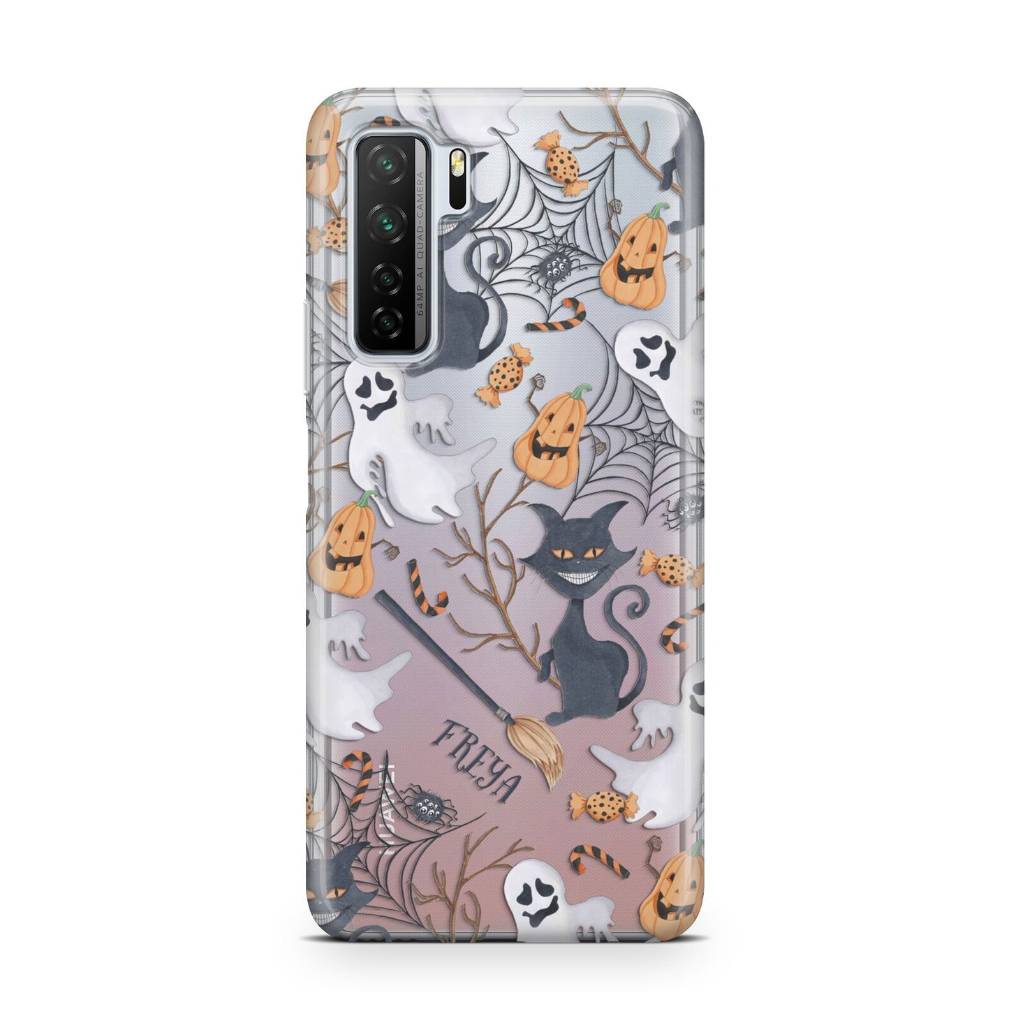 Grinning Cat Halloween Huawei P40 Lite 5G Phone Case