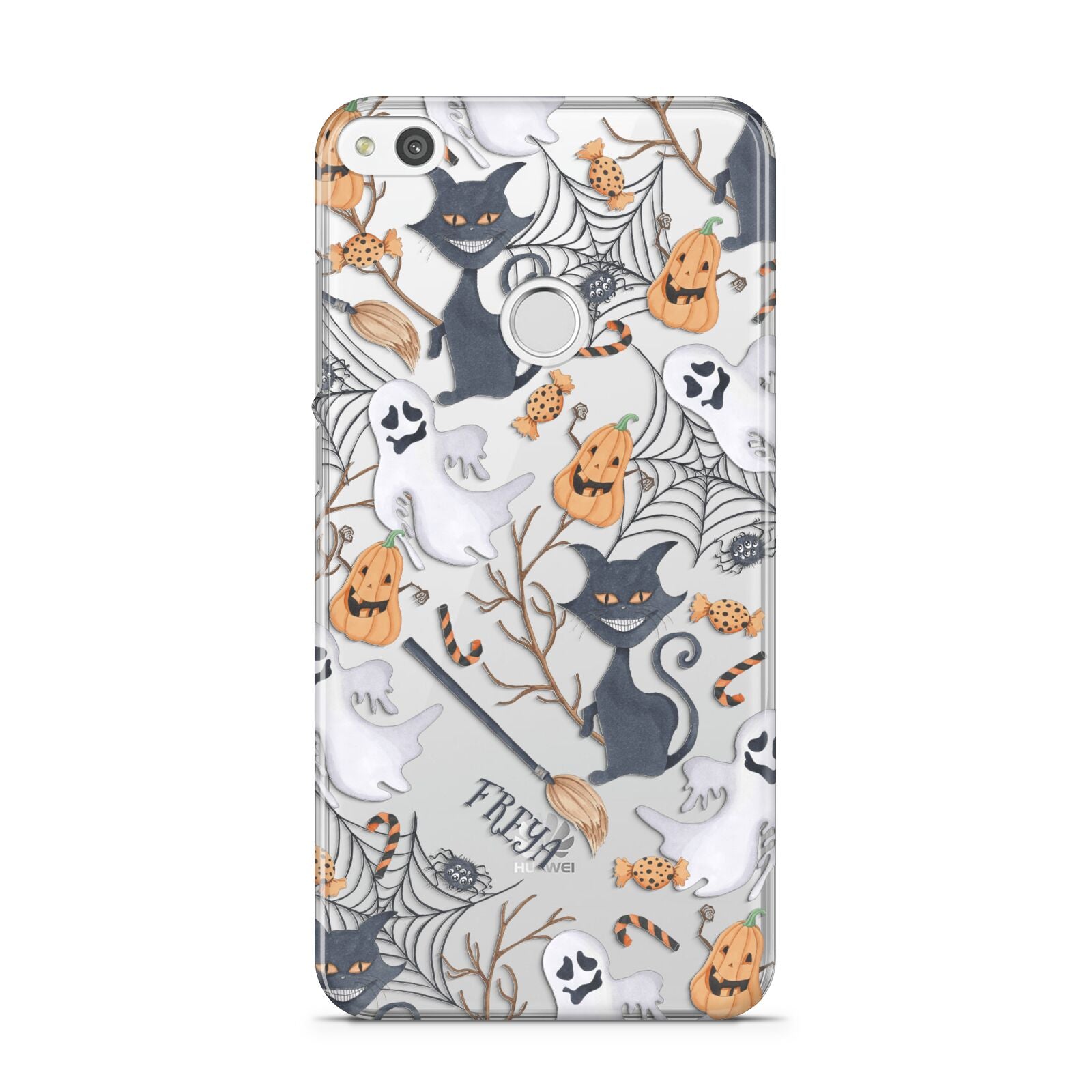 Grinning Cat Halloween Huawei P8 Lite Case