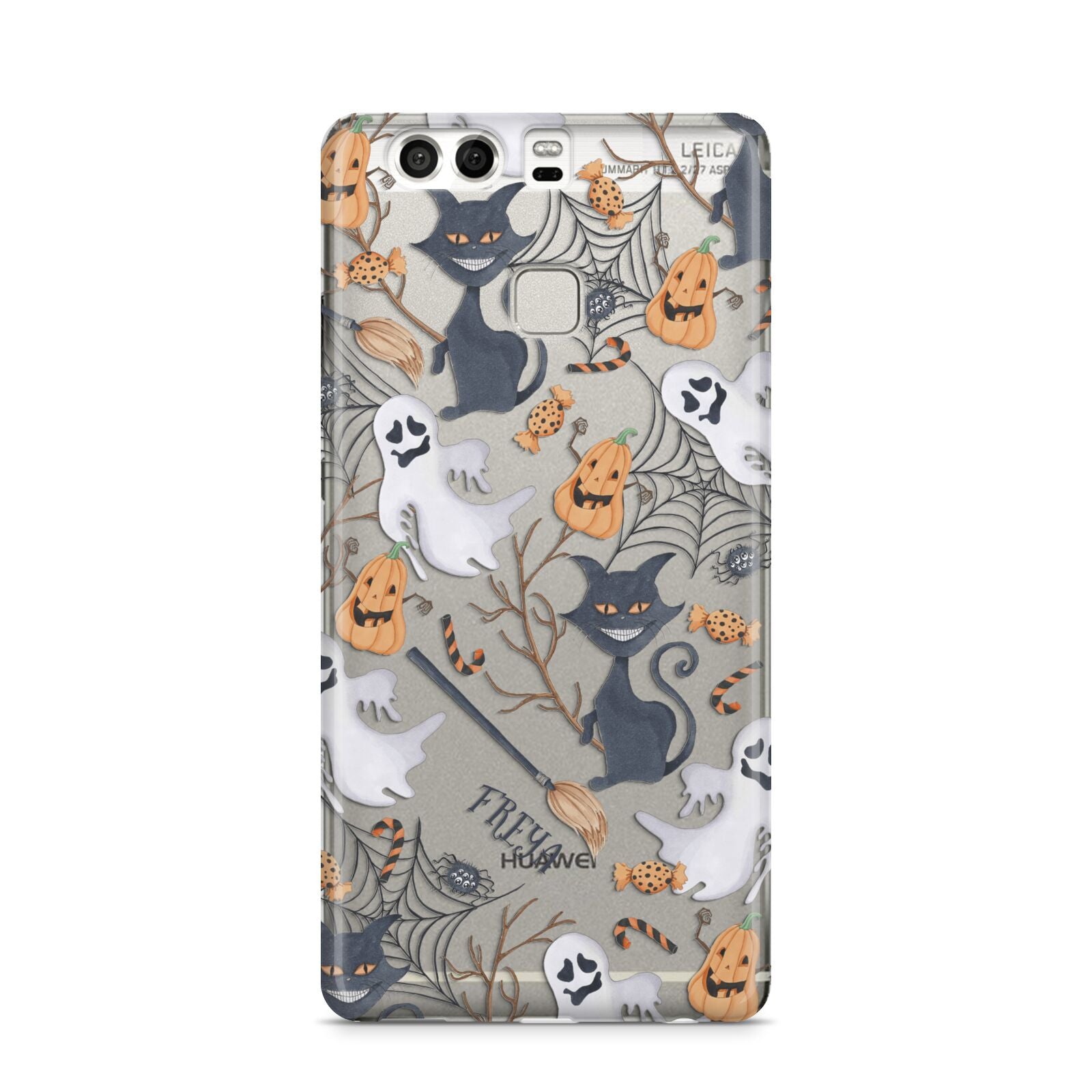Grinning Cat Halloween Huawei P9 Case