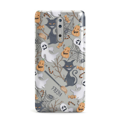 Grinning Cat Halloween Nokia Case