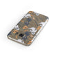 Grinning Cat Halloween Samsung Galaxy Case Front Close Up
