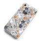 Grinning Cat Halloween iPhone 8 Bumper Case on Silver iPhone Alternative Image