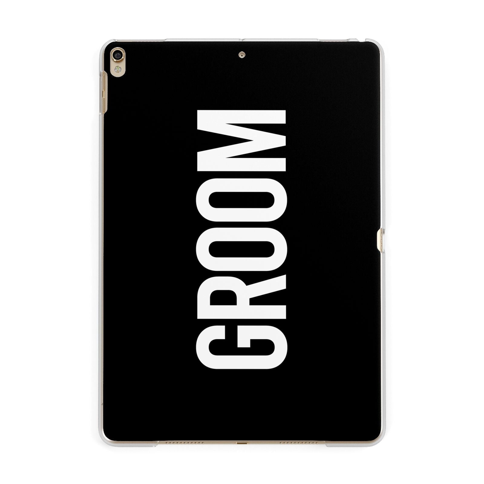 Groom Apple iPad Gold Case