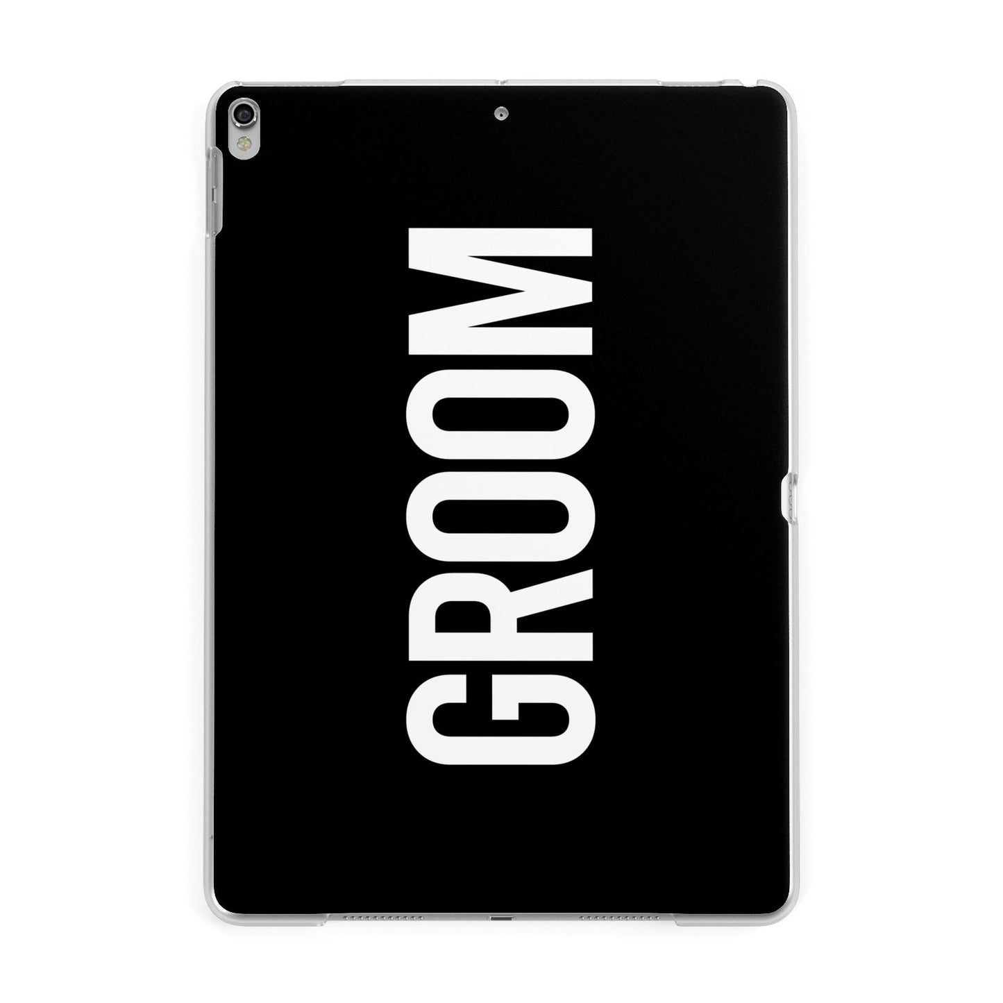 Groom Apple iPad Silver Case