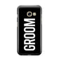 Groom Samsung Galaxy A3 2017 Case on gold phone