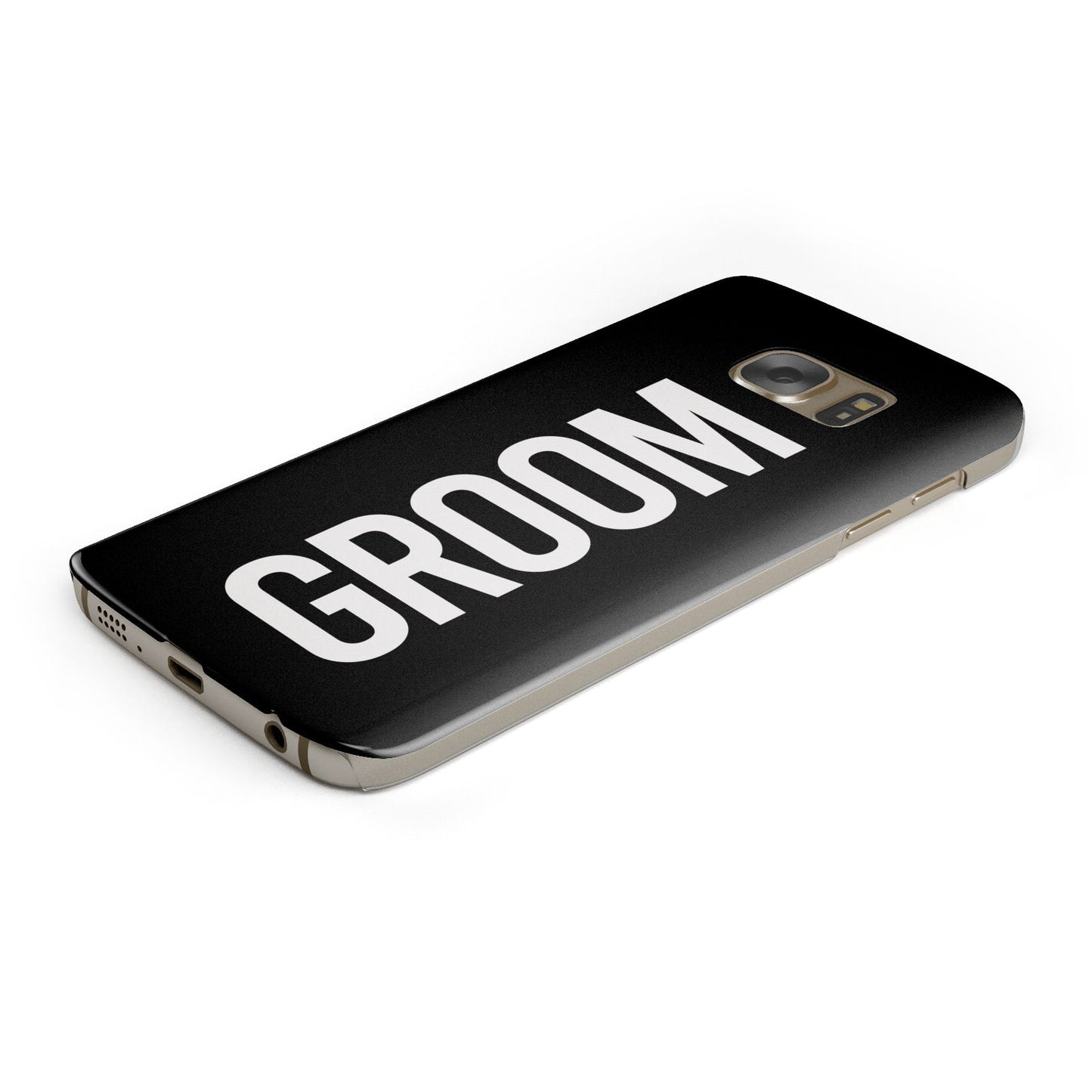 Groom Samsung Galaxy Case Bottom Cutout