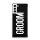 Groom Samsung S21 Plus Phone Case