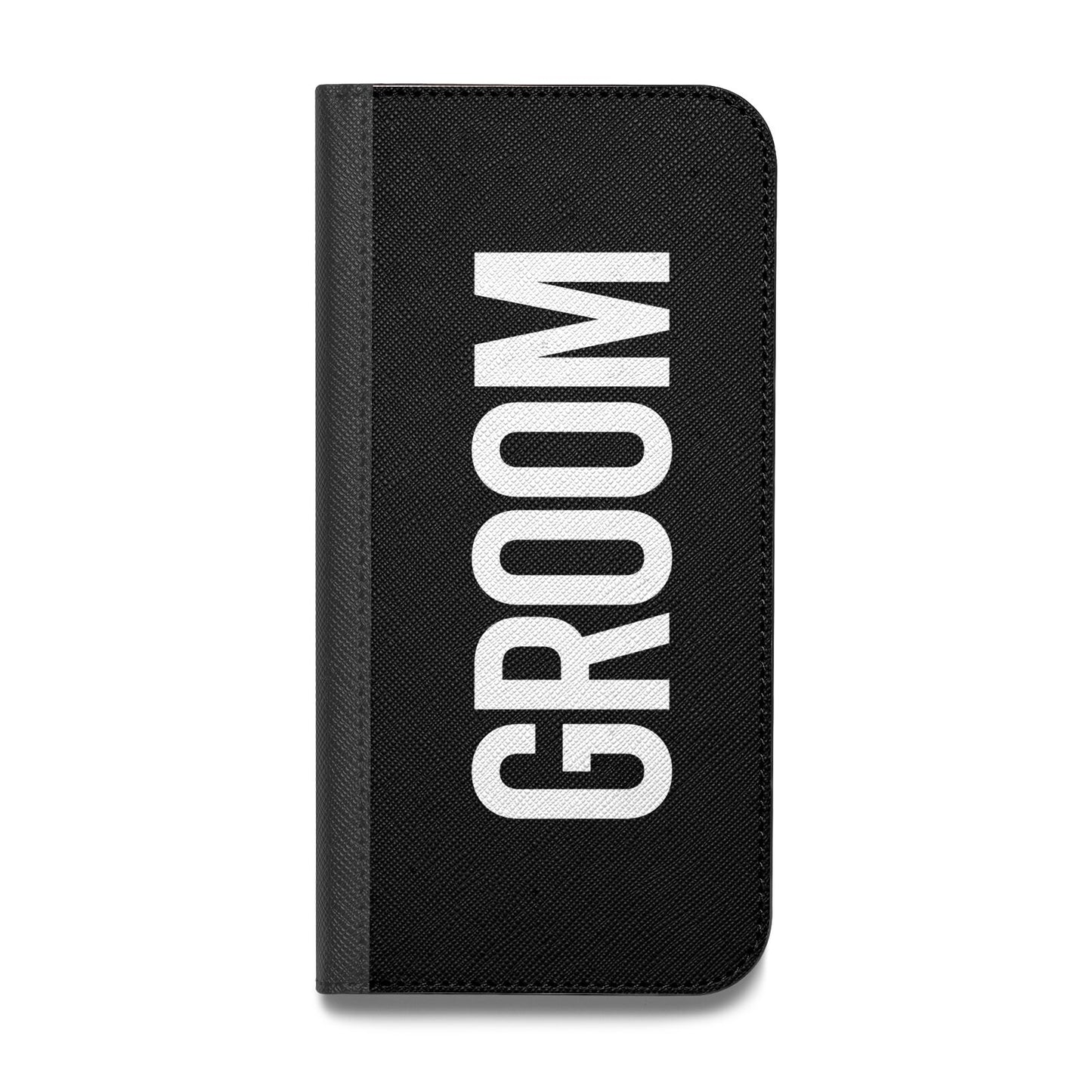 Groom Vegan Leather Flip Samsung Case