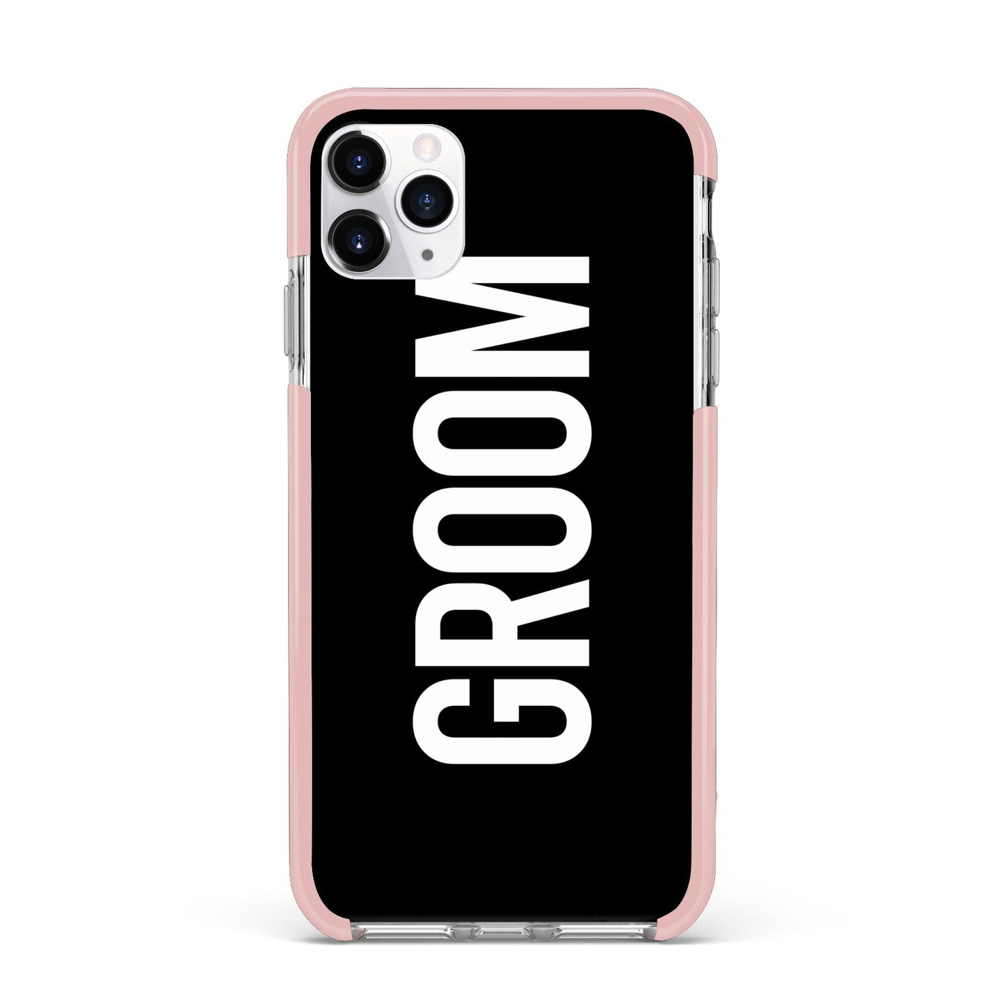 Groom iPhone 11 Pro Max Impact Pink Edge Case