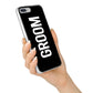 Groom iPhone 7 Plus Bumper Case on Silver iPhone Alternative Image