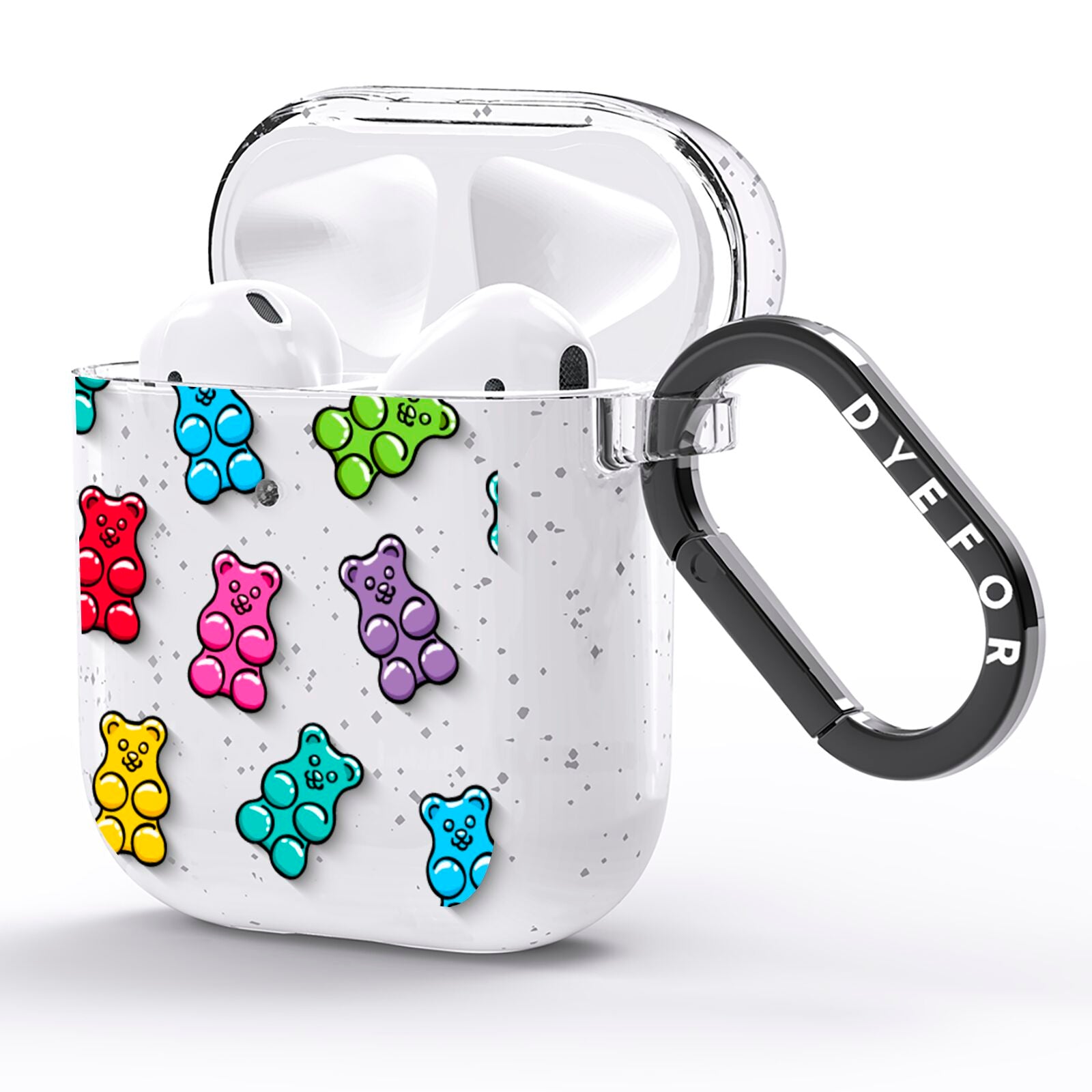 Gummy Bear AirPods Glitter Case Side Image