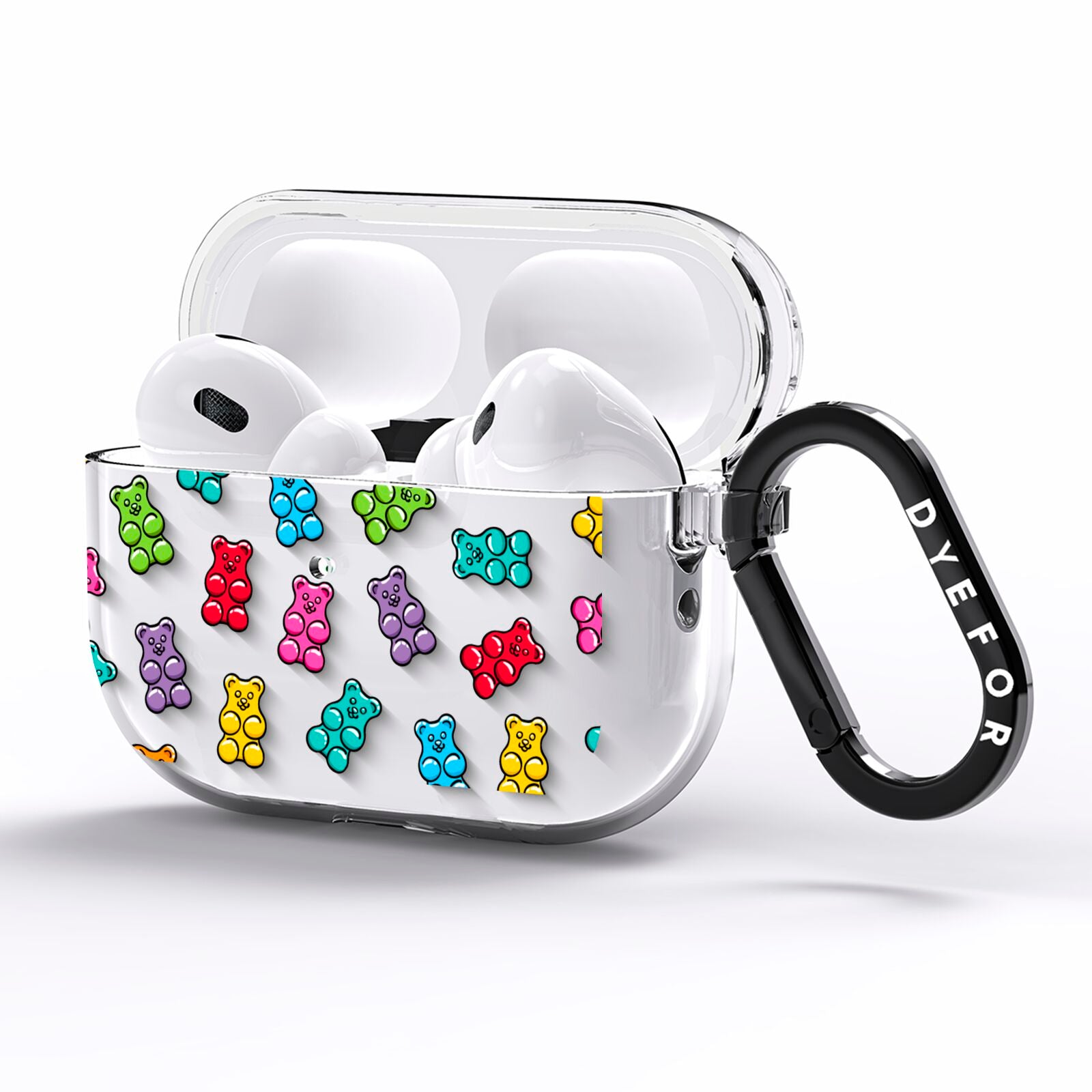 Gummy Bear AirPods Pro Clear Case Side Image