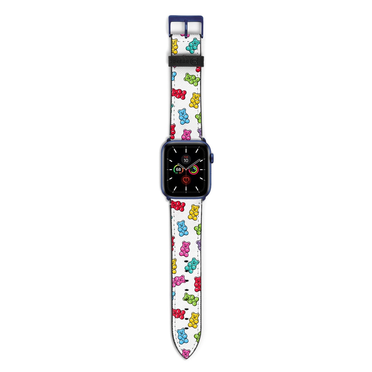 Gummy Bear Apple Watch Strap with Blue Hardware