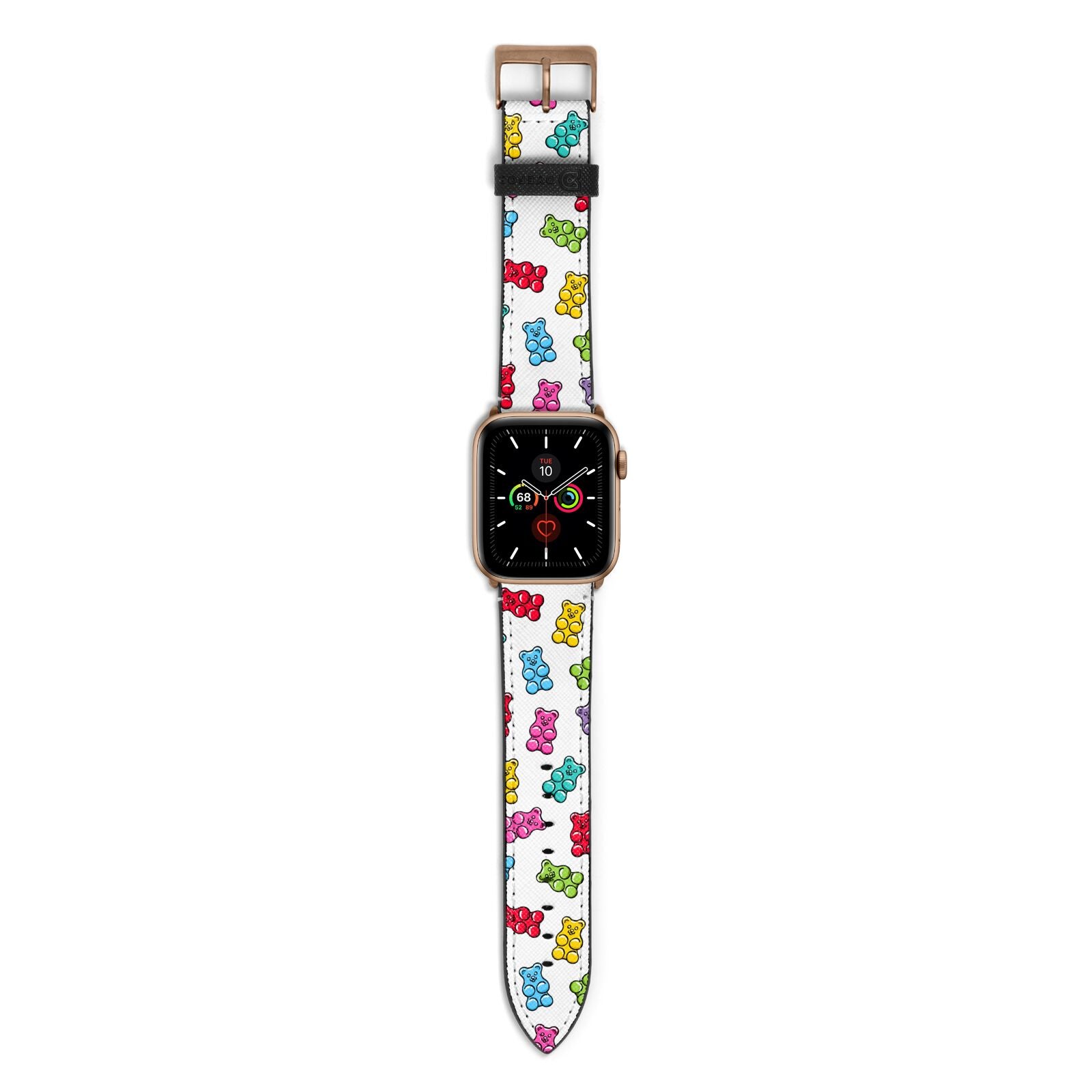 Gummy Bear Apple Watch Strap with Gold Hardware