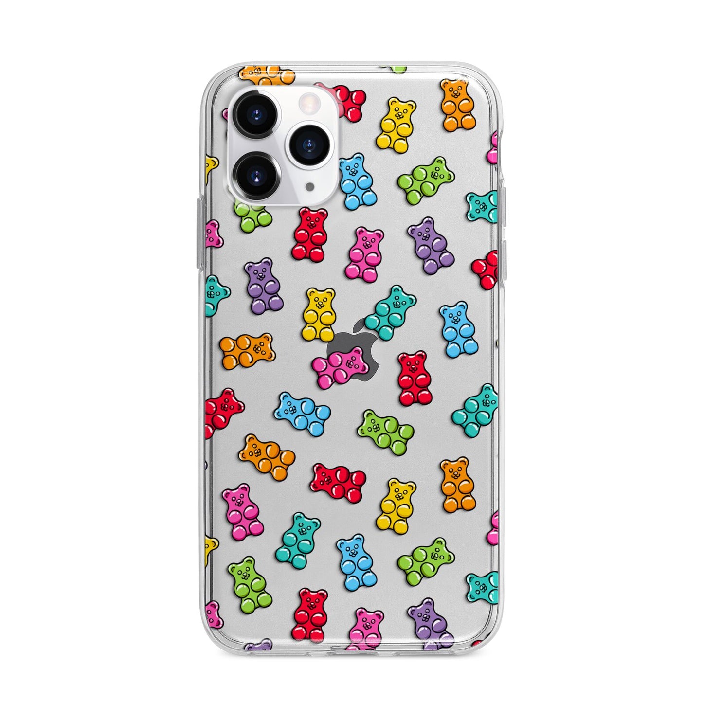Gummy Bear Apple iPhone 11 Pro in Silver with Bumper Case