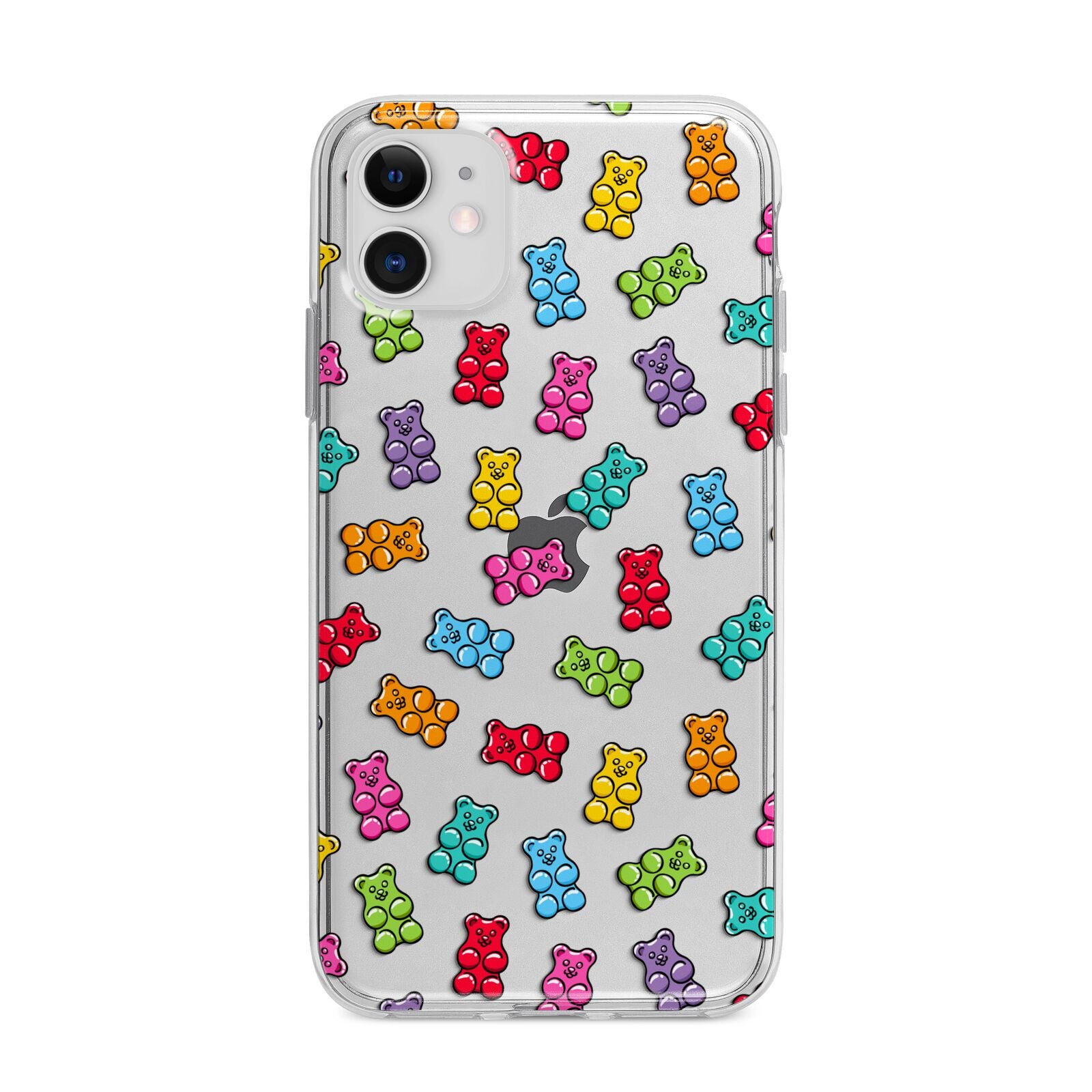 Gummy Bear Apple iPhone 11 in White with Bumper Case