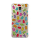 Gummy Bear Samsung Galaxy A9 2016 Case on gold phone