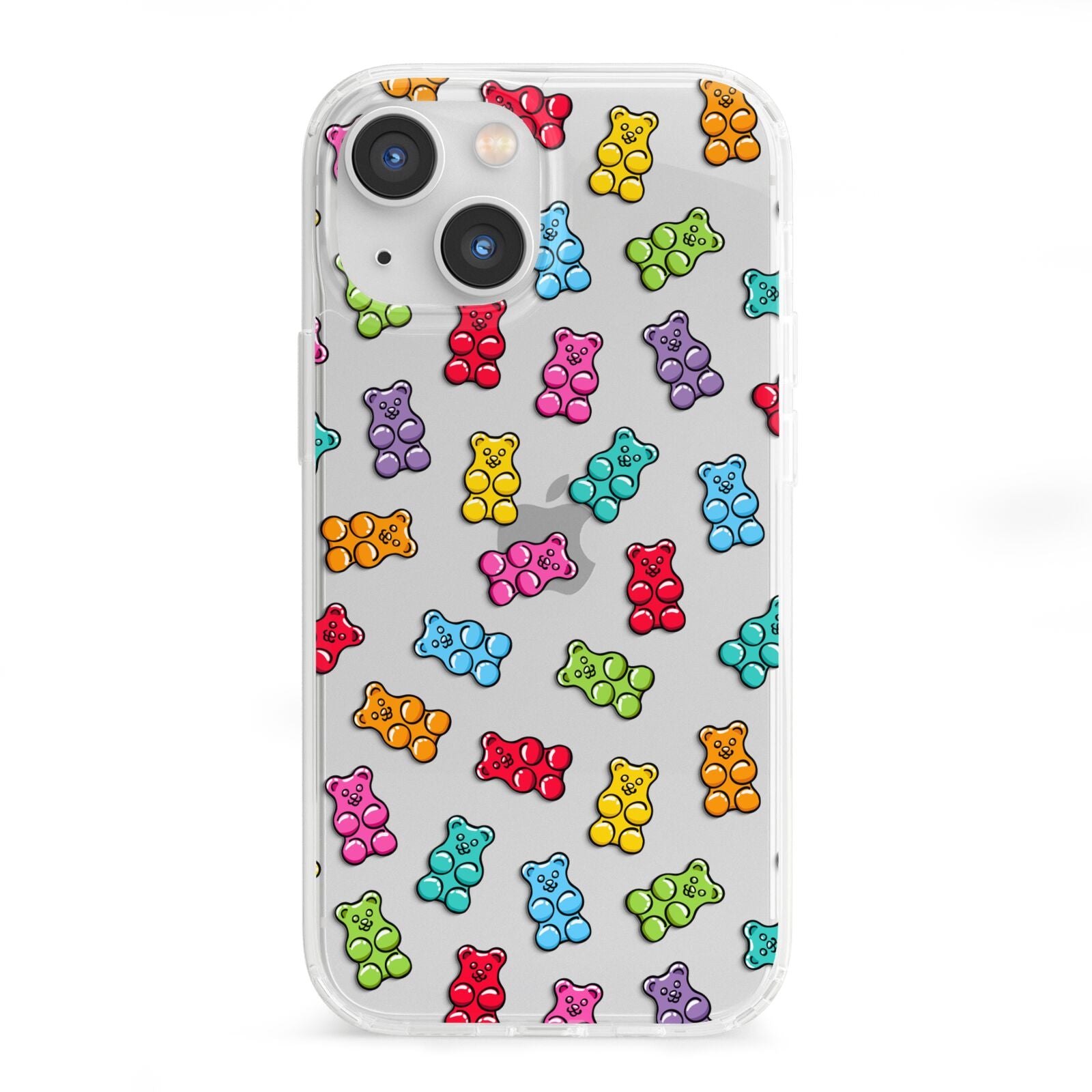 Gummy Bear iPhone 13 Mini Clear Bumper Case
