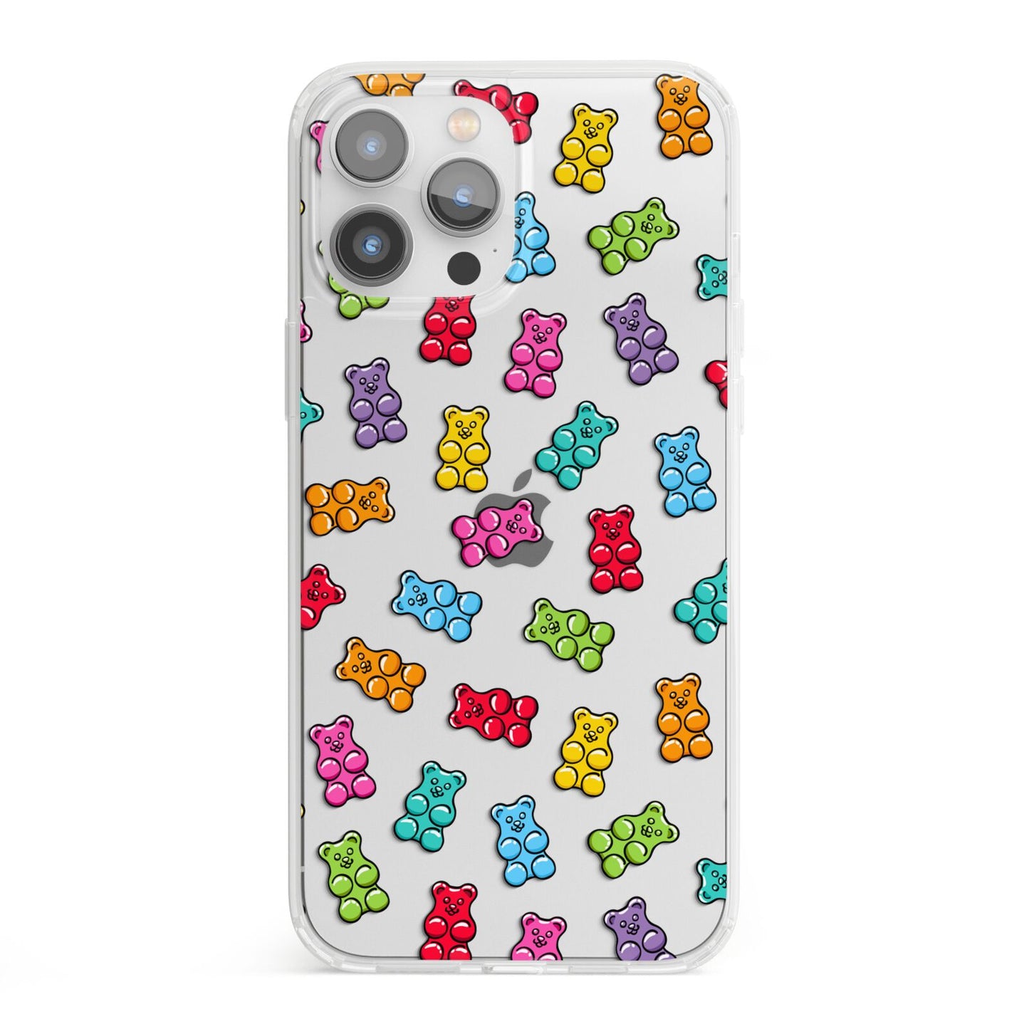 Gummy Bear iPhone 13 Pro Max Clear Bumper Case