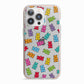 Gummy Bear iPhone 13 Pro TPU Impact Case with Pink Edges