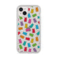 Gummy Bear iPhone 14 Plus Glitter Tough Case Starlight