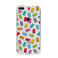 Gummy Bear iPhone 8 Plus Bumper Case on Silver iPhone