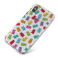 Gummy Bear iPhone X Bumper Case on Silver iPhone
