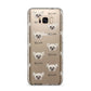 Hairless Chinese Crested Icon with Name Samsung Galaxy S8 Plus Case