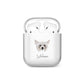 Hairless Chinese Crested Personalised AirPods Case