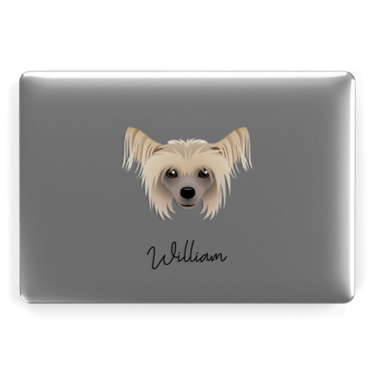 Hairless Chinese Crested Personalised Apple MacBook Case