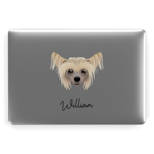 Hairless Chinese Crested Personalised Apple MacBook Case