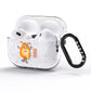 Hairy Halloween Monster AirPods Pro Glitter Case Side Image