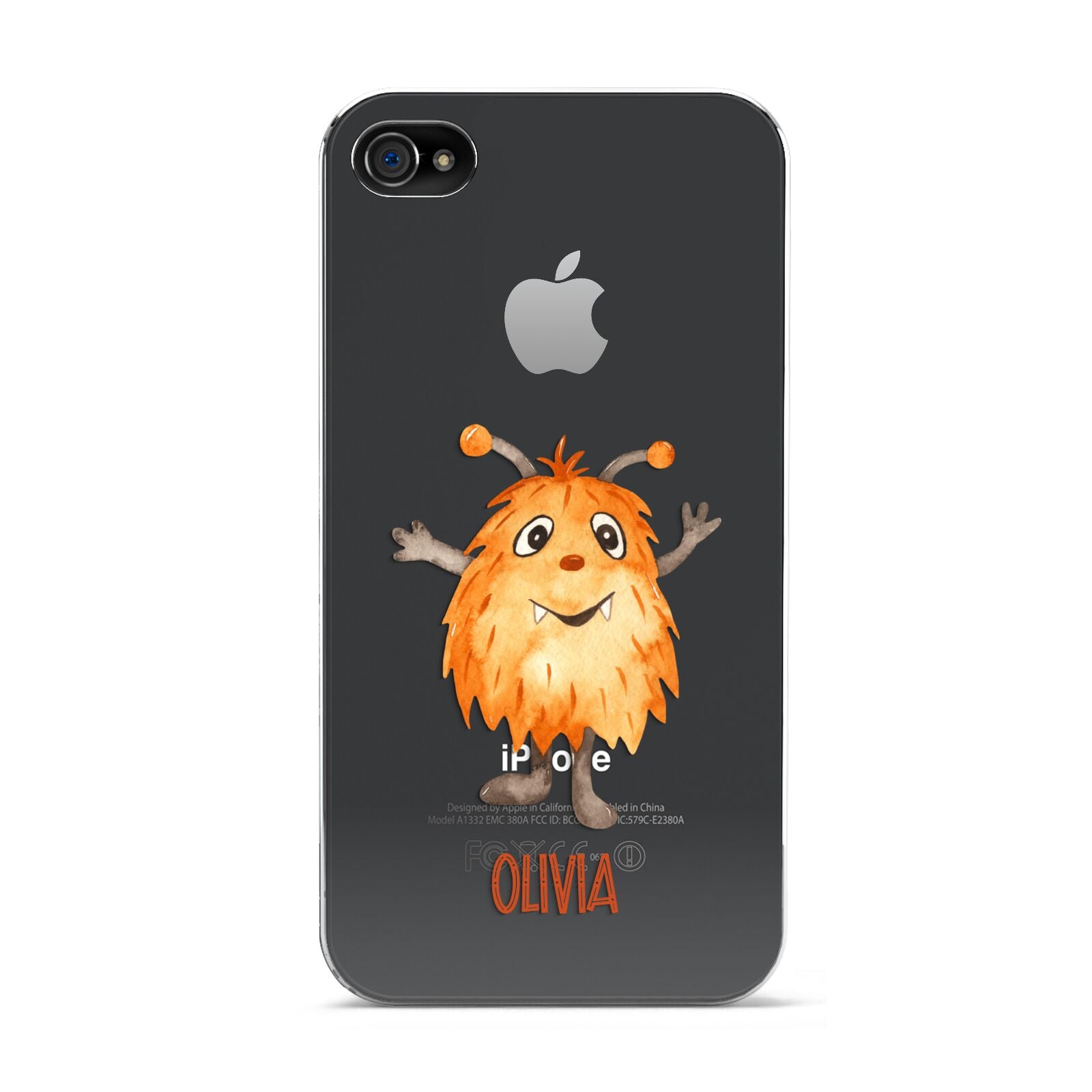 Hairy Halloween Monster Apple iPhone 4s Case
