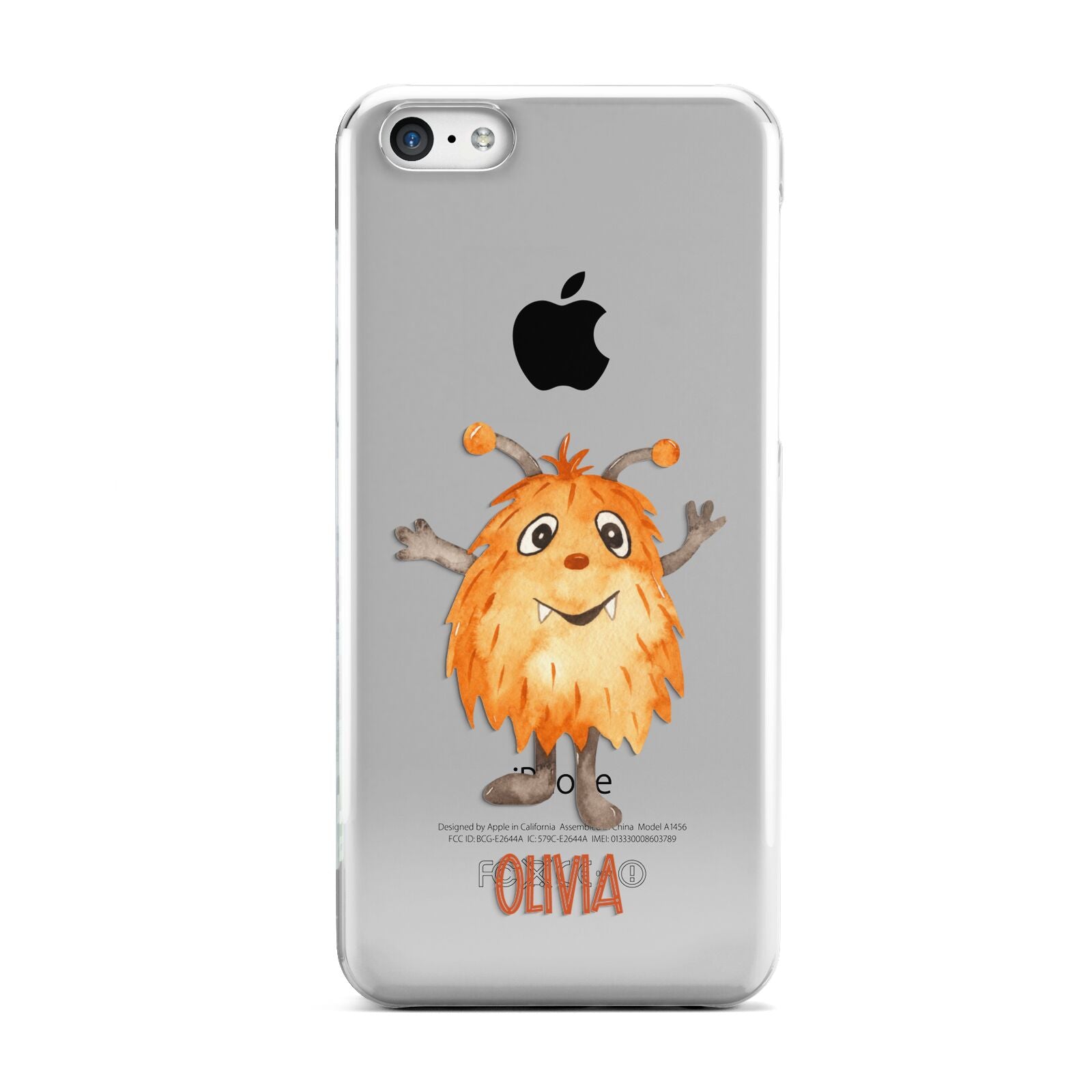 Hairy Halloween Monster Apple iPhone 5c Case